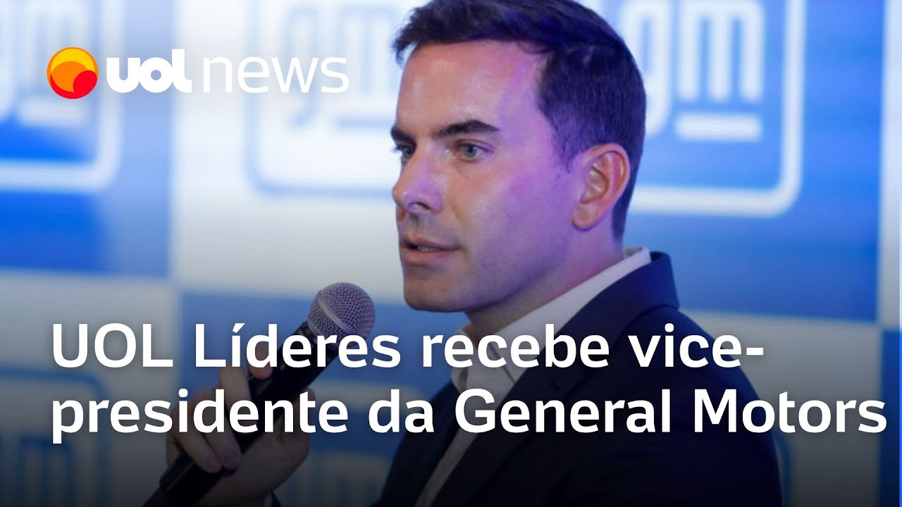 UOL Líderes recebe Fabio Rua vice presidente da General Motors Brasil