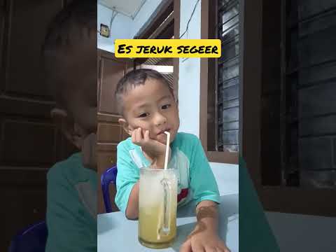 Es Jeruk Seger #azlan #lucu #shorts #mukbang #esjeruk