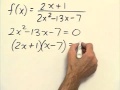 Domain and Rational Functions Concepts