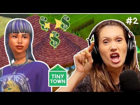 Je commence le TINY TOWN challenge dans Les Sims 4 - Partie 2
