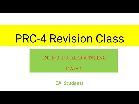 PRC 4 revision class day 4 || chapter  5