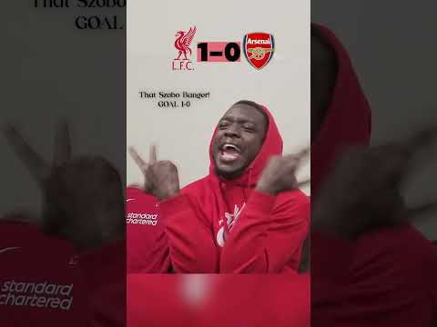 Reacting to that Szoboszlai goal | Liverpool 1-0 Arsenal Match Reaction
