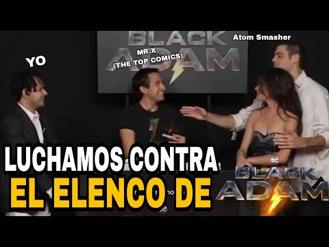 PELEAMOS  contra el ELENCO de BLACK ADAM 😱 Team Cinépolis vs Team Black adam / GABRIEL MIREX