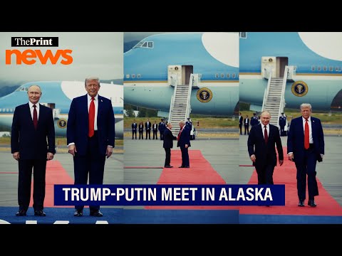 Trump rolls out red carpet for Russian President Putin as they meet in Alaska