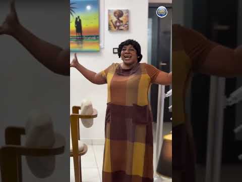 Watch what Mide Martins was seen doing to Habeeb Alagbe & Peju Johnson on a movie set #Afefe #shorts