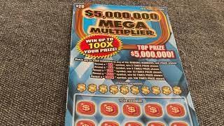 5 million mega multiplier New York lottery