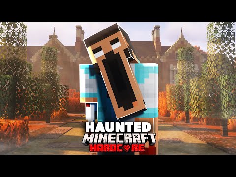 Surviving in a 100 Year Old Haunted Mansion in Hardcore Minecraft