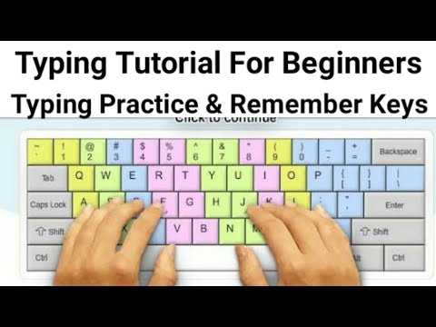 typing tutorial for beginners