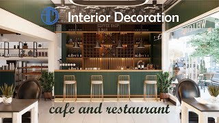 AD - Interior: café and restaurant