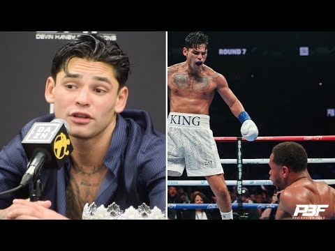 “i don’t give a s***” – emotional ryan garcia sounds off after beating devin haney