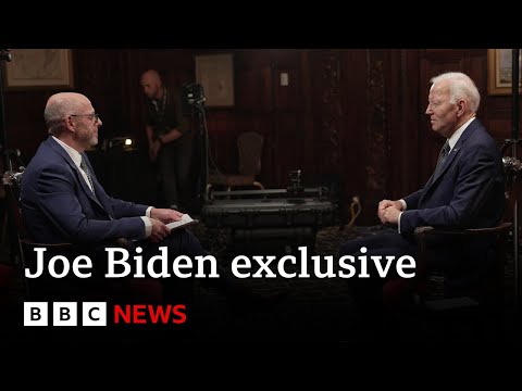 Joe Biden speaks to BBC in first interview since leaving White House | BBC News