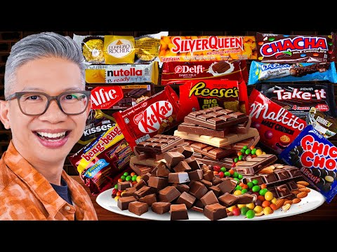 AKU NYOBA MAKAN COKLAT SEMUA MERK!!