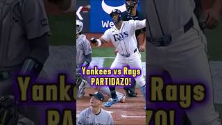 Yankees vs Rays partidazo de jonrones.