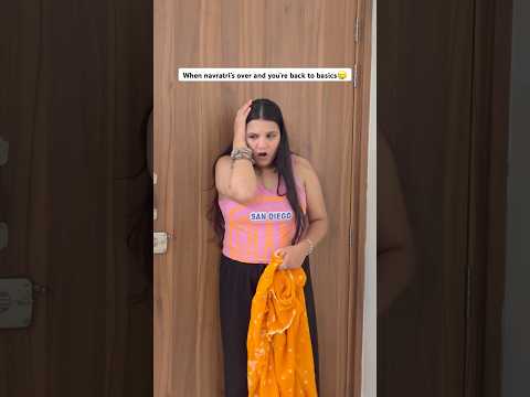 Navratri khtm mummy seh maar khana start🥲 #relatable #shorts #comedy #nostalgia #familydrama