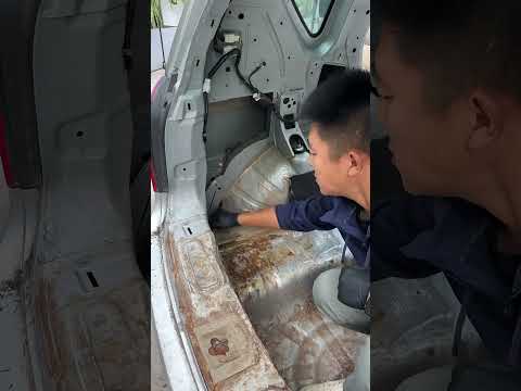 Super Satisfying #81 by @ @MrZhangsDetailing  Full video in the description box #cleancar #cleaning