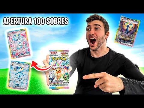 ¡APERTURA 100 SOBRES TERASTAL FESTIVAL ex ¿UMBREON ALTERNATIVO?! 🔥🎇