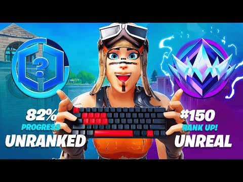 Unranked to Unreal Reload SPEEDRUN! (Fortnite Zero Build)