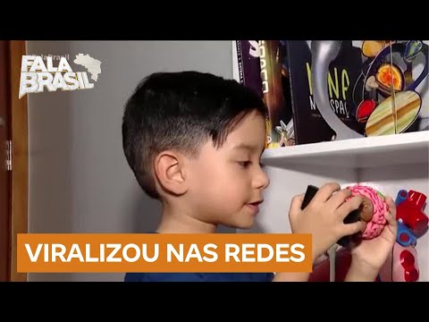 Menino de 4 anos impressiona com seu conhecimento sobre o corpo humano