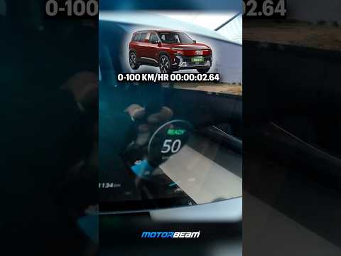 Tata Sierra EV 0-100 Km/hr Acceleration Test