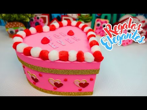 Caja Decorada en Forma Especial 🎁✨ | Idea de Regalo para Cualquier Ocasión