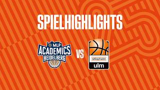 HIGHLIGHTS: MLP Academics Heidelberg vs ratiopharm ulm | 29.03.26