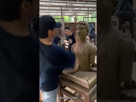 Why are clay statues punched 😱  #shorts #ytshorts