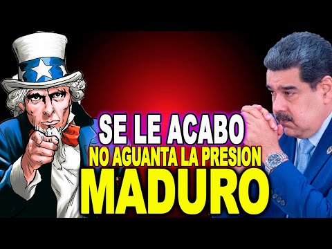 SE LE ACABO LA FIESTA MADURO NO AGUANTA LA PRESION SE EXPONE MUY DEBIL