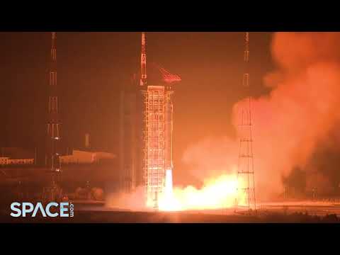 China’s Long March 2D launches Gaofen-5 01A satellite, rocket sheds tiles