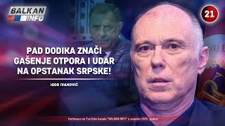 INTERVJU: Igor Ivanović – Pad Dodika znači gašenje otpora i udar na opstanak Srpske! (7.8.2025)