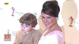 Baby Barron Trump and mom Melania Trump in 2009 ✨