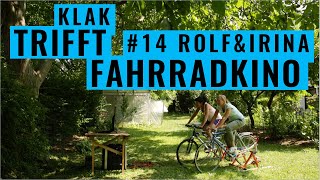 KLAK trifft...#14 Irina und Rolf in Freiburg #fahrradkino