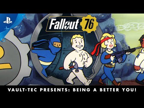 Fallout 76 ? Vault-Tec Presents: Being a Better You! Perks Video | PS4