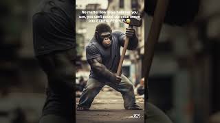 The use of common sense 👏 🤣 #funny #shortvideo #lifequote #gorillaman #subscribemychannel