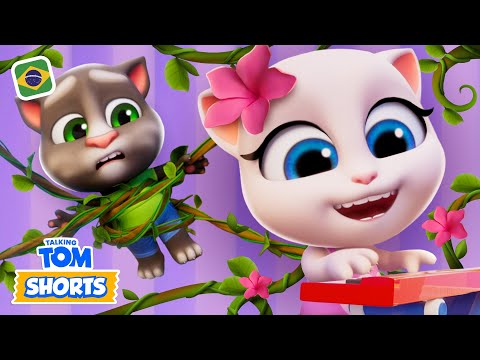 A Poção de Crescimento Vegetal 🎹🌱 Talking Tom Curtas