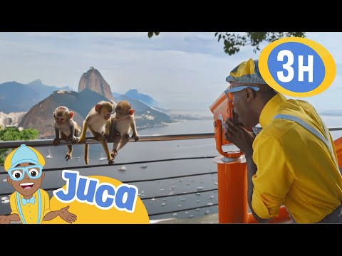 Juca passeia no Rio de Janeiro🐒🌄| HORA DO JUCA BRASIL! | Vídeos Educativos para Crianças