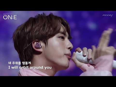 Jin of BTS   Moon Live Stage mix Eng sub