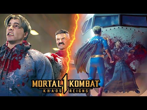 MK 1 Omni man y Homelander le hace un Fat4lity a Ghostface - Billy Mortal Kombat 1 Khaos Reigns