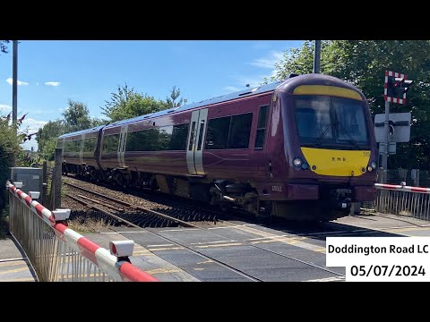 Doddington Road Level Crossing (05/07/2024)