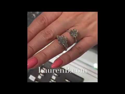 4 ct Round Diamond Ring comparison