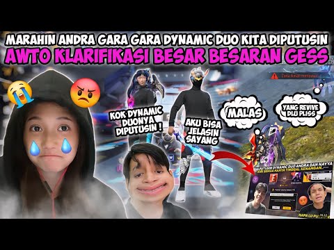 REAKSI NAYYA KECEWA SAMA ANDRA! DYNAMIC DUO FFNYA DIPUTUSIN! ANDRA KLARIFIKASI? SEDIH BANGET😭