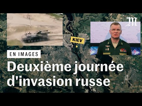 Guerre en Ukraine : le résumé du deuxième jour d’invasion russe