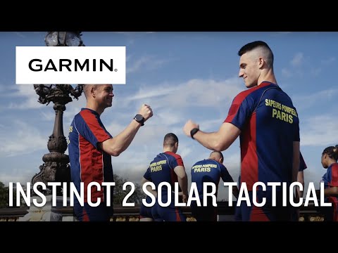 Garmin | Instinct 2 Solar Tactical | Edition limitée Brigade de sapeurs-pompiers