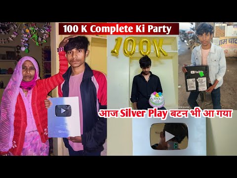 YouTube silver play button aa gya ❤️ |calis_vishnu|