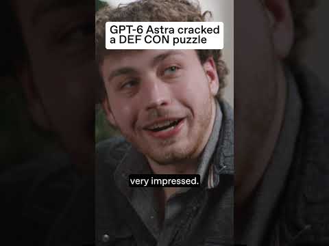 Illustration accompanying: GPT-6 Astra cracked a DEF CON puzzle