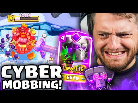 💀🤣GEGNER HEULEN! | LVL 1 TROLL Account mit LVL 15 RAMMBOCK! - P2W Clash Royale