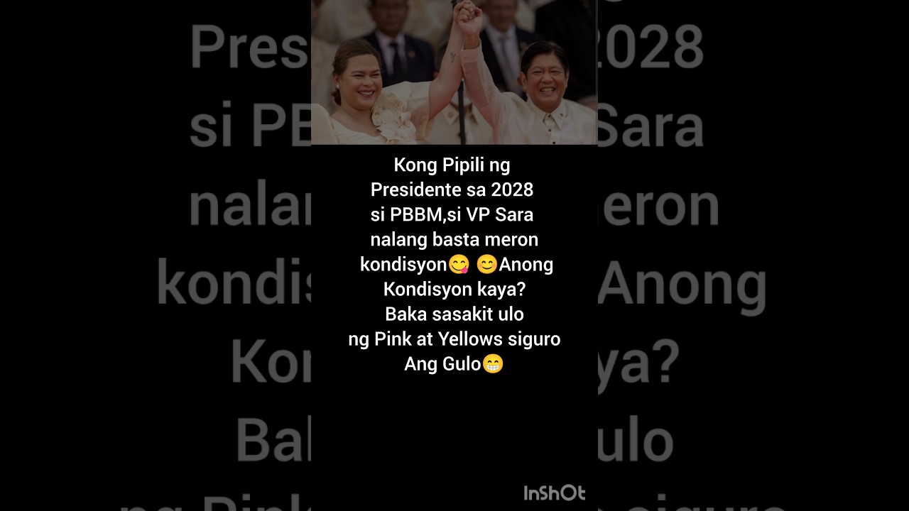 Kong pipili man ng Presidente sa 2028...