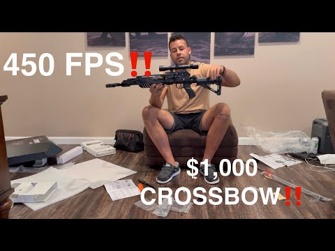 450 FPS BALLISTA MEGABAT REVERSE CROSSBOW | LISHARKMAN