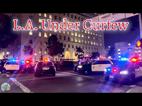L.A. After Curfew ⏰ | Los Angeles, California 🇺🇸 [4K]