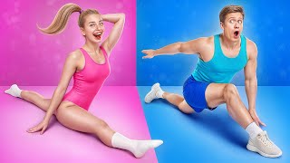 लड़के vs लड़कियां | जिम्नास्टिक्स चैलेंज Multi DO Challenge