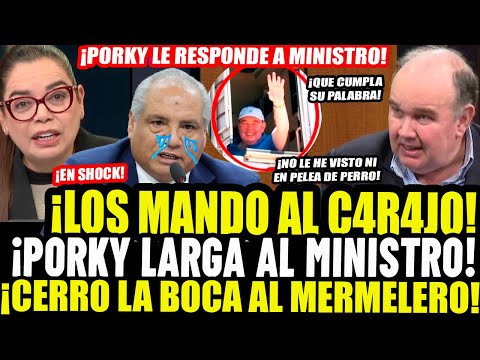 ¡FU3RTE! PORKY RESPONDE A MINISTRO CAVIAR Y DEFIENDE LOS TRENES CON TODO EN MILAGROS LEIVA